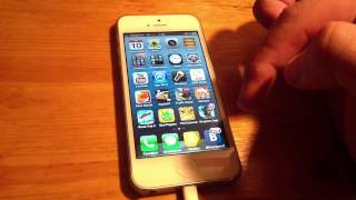 Баг в iOS 6.1.4 iPhone 5 без jailbreak / Bag in iOS 6.1.4 iPhone 5 no jailbreak screenshot 3