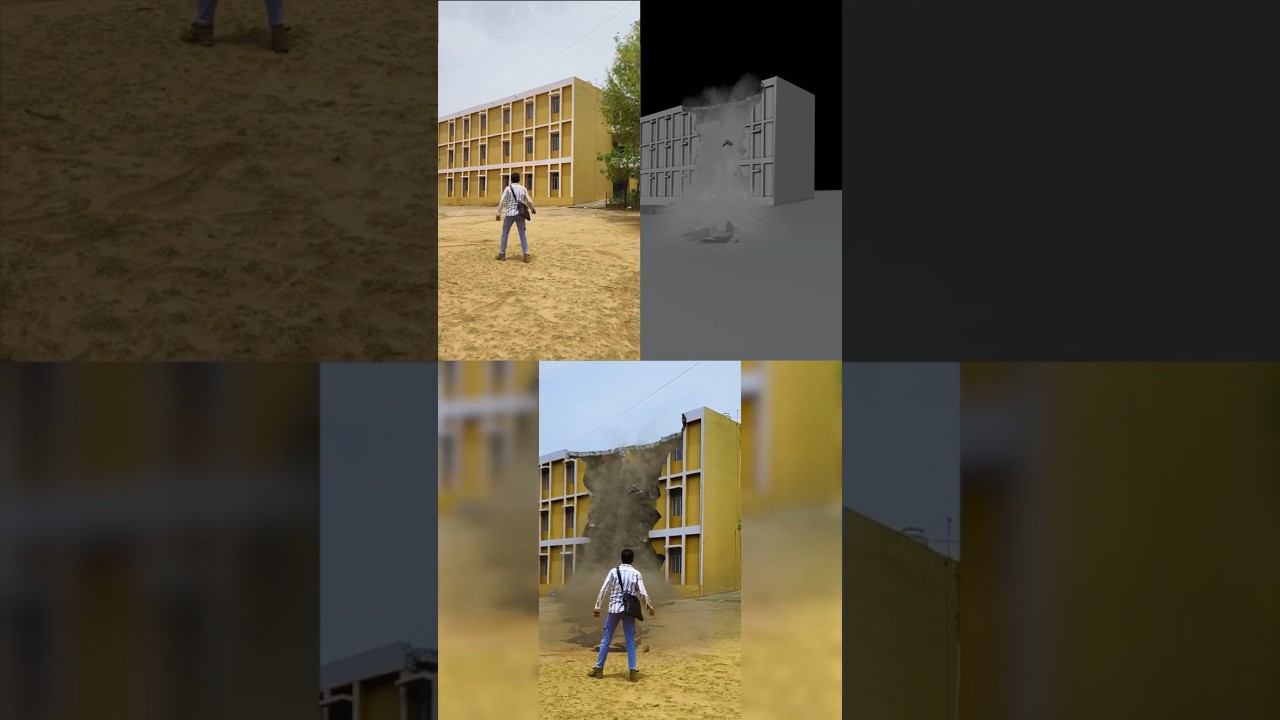 Cinematic Building Blast – VFX Breakdown 