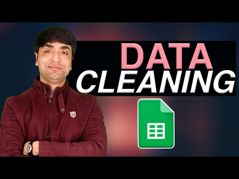 Google Sheets Data Cleaning | Remove Duplicate |Text to Column | Trim Spaces