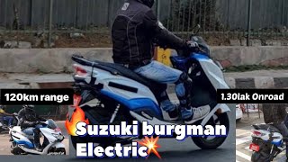 SUZUKI BURGMAN ELECTRIC BETTER THAN ATHER 450X !? // New susuki electric launched India screenshot 3