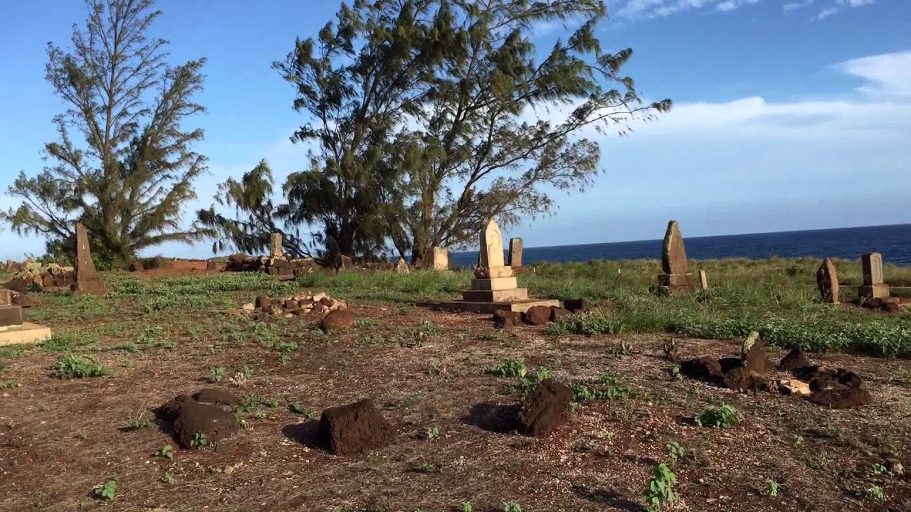 Japanese cemetery above glass beach kauai YouTube