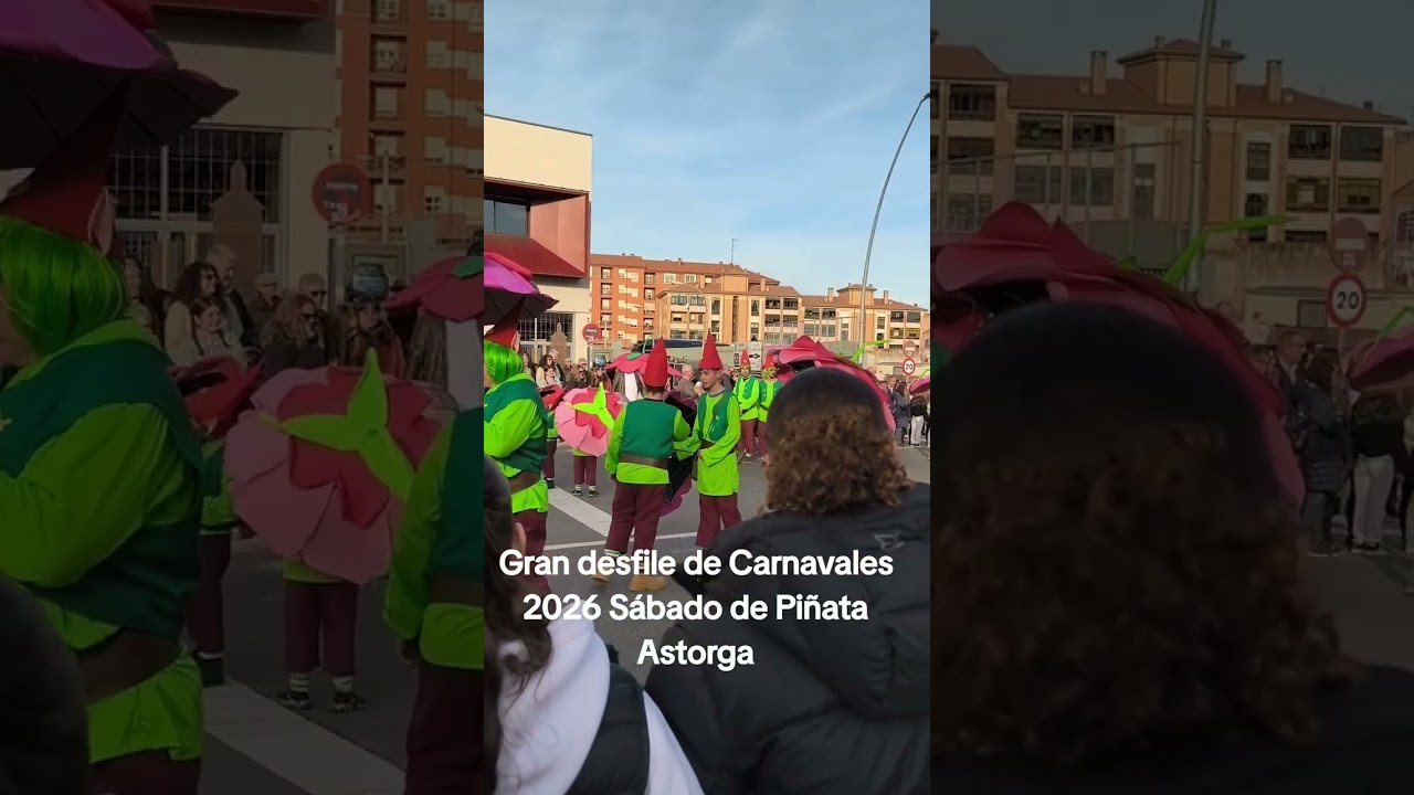Desfile de carnaval 2026 Sábado de Piñata Astorga 3 de 7
