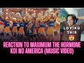 FIRST TIME REACTION ANALYSIS TO MAXIMUM THE HORMONE KOI NO AMERICA 恋のアメリカ MUSIC VIDEO