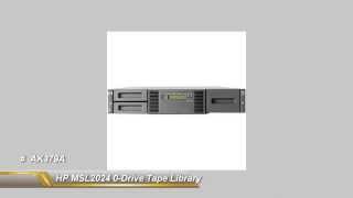 AK379A HP MSL2024 0-Drive Tape Library AK379A HP MSL2024 0-Drive Tape Library