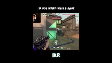 SAGE DIFF FR #VALORANT #CLUTCH #RELOAD #HORRORANT #SAGE #sagewalls