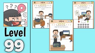 Brain Test 5 Level 99 Walkthrough Solution Gameplay
