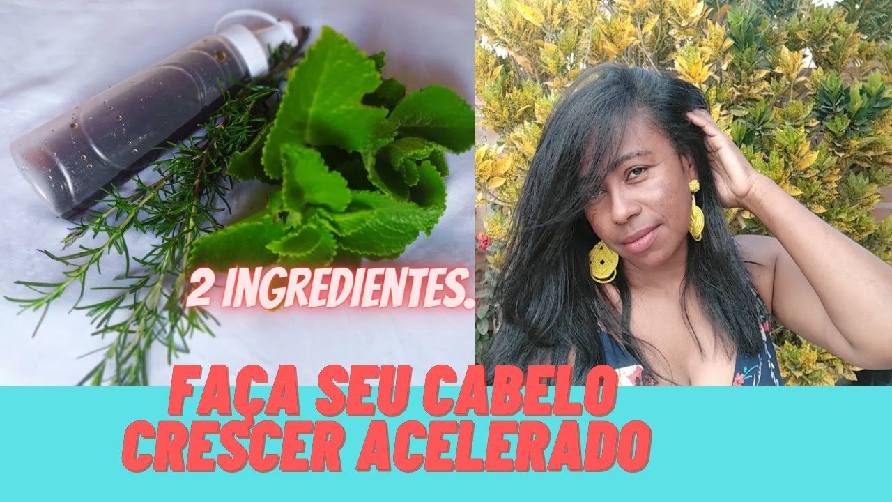 Faça seu cabelo CRESPO Alisado crescer acelerado com 2 ingredientes 😜#Aldysampaio