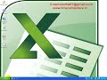 Ms Excel 2007 in Telugu Part 1(www.timecomputers.in)