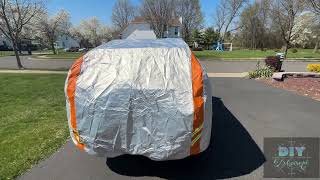 Subaru Outback car cover, purchased from Amazon