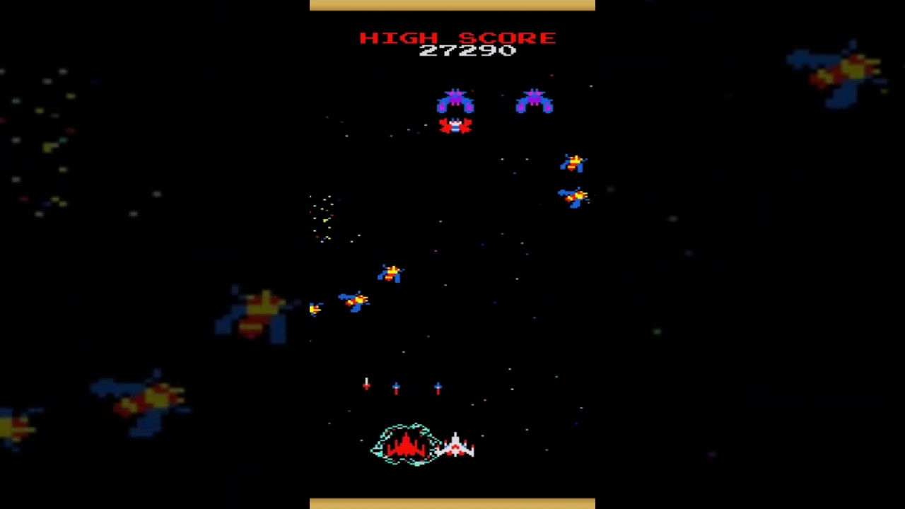 ARCADE GAME SERIES: GALAGA_Retro Gaming 