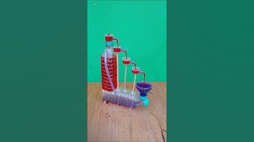 Cap Water Fountain ⛲  #ramcharan110  #water_fountain #short_video #experiment