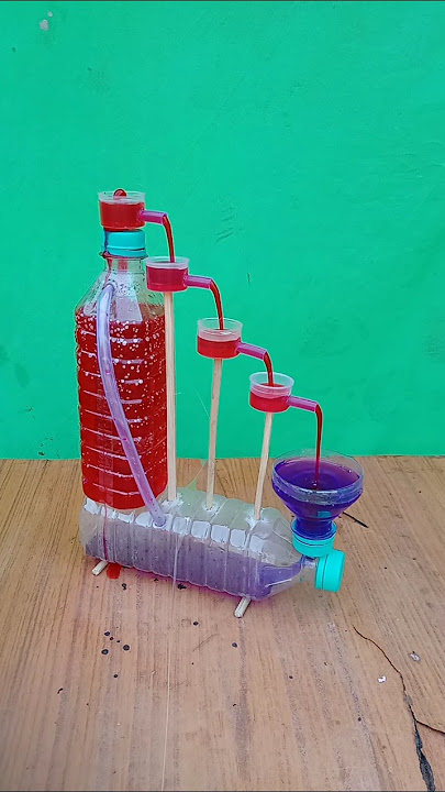 Cap Water Fountain ⛲  #ramcharan110  #water_fountain #short_video #experiment