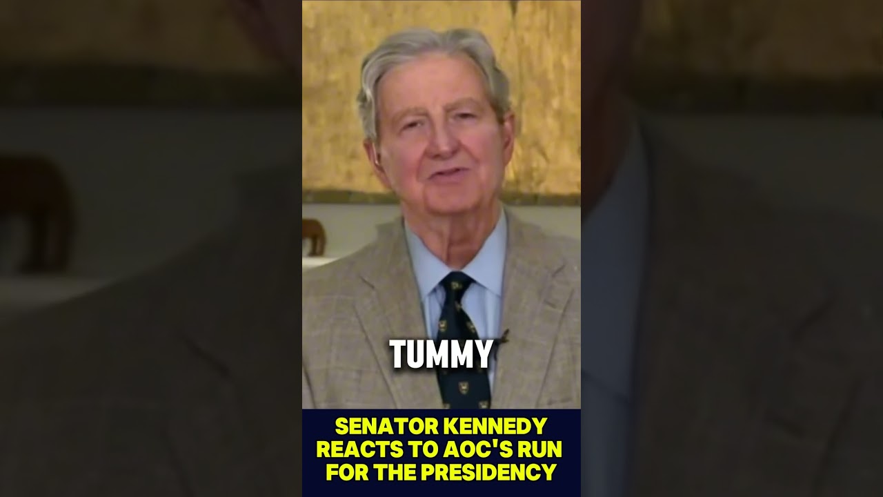 Senator John Kennedy Reacts to AOC's Run For The Presidency  