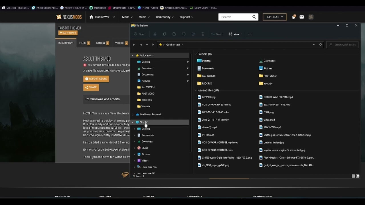 GOD OF WAR HOW TO MOD INSTALL TUTORİAL