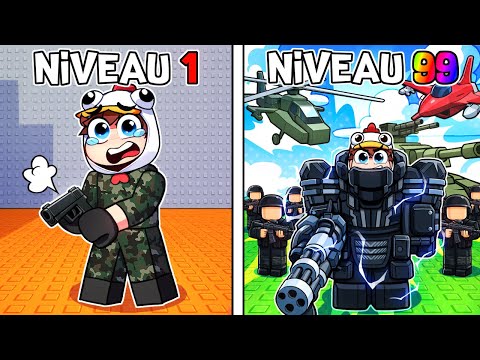 J'ai créé l'ARMÉE MILITAIRE la plus FORTE de Roblox !