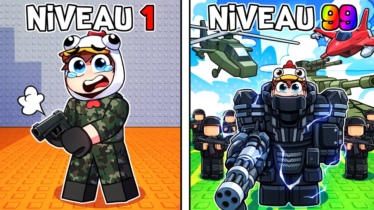 J'ai créé l'ARMÉE MILITAIRE la plus FORTE de Roblox !