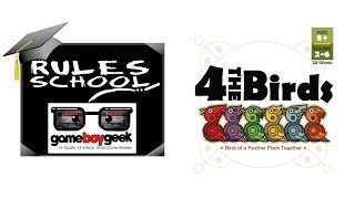 How to Play 4 the Birds (Rules School) with the Game Boy Geek