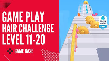 Hair Challenge Game/ All levels 11-20 (android/ios)#gameplay