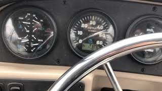 Boats of Dallas 2006 Carver 36 MY lake test 2/21/2019  video 2