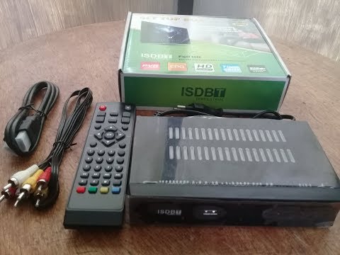SINTONIZADOR DE TV DIGITAL ISDB-T HDMI / RCA USB CON CONTROL
