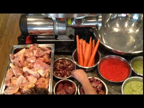 How To Use A Meat Grinder To Make Homemade Pet Food 