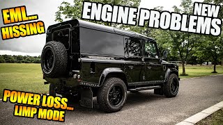 Why is my Defender HISSING LOUDLY from the engine when accelerating? DIY FIX Power Loss/Engine Light