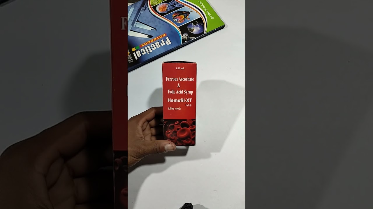 Ferrous Ascorbate & Folic acid Syrup Benefits Dosage Side Effects