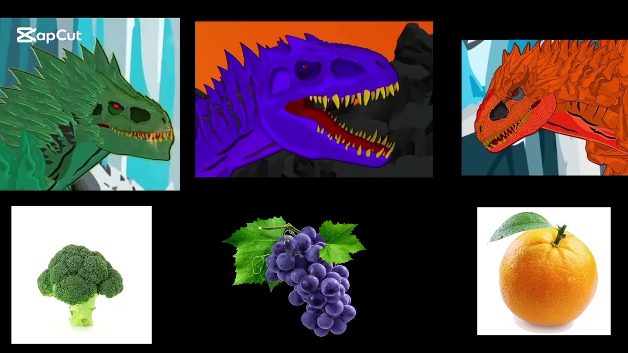 Green hybrid and purple hybrid and orange hybrid meme(