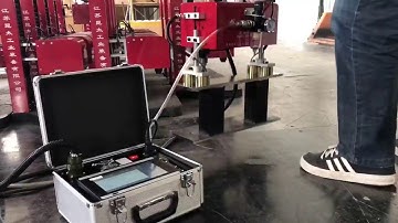 KT-PB01 handheld dot peen marking machine with touch screen controller