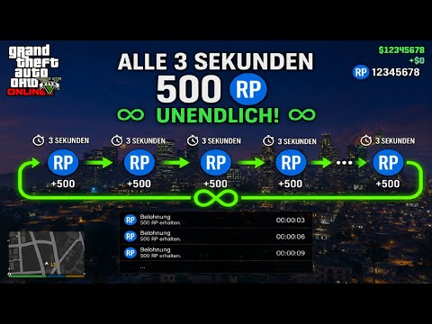 NEW AFK SOLO NO REQUIREMENTS INFINITE 500 RP EVERY 3 SECONDS IN GTA 5 ONLINE
