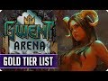 KBT's ARENA GOLD TIER LIST! | GWENT ARENA