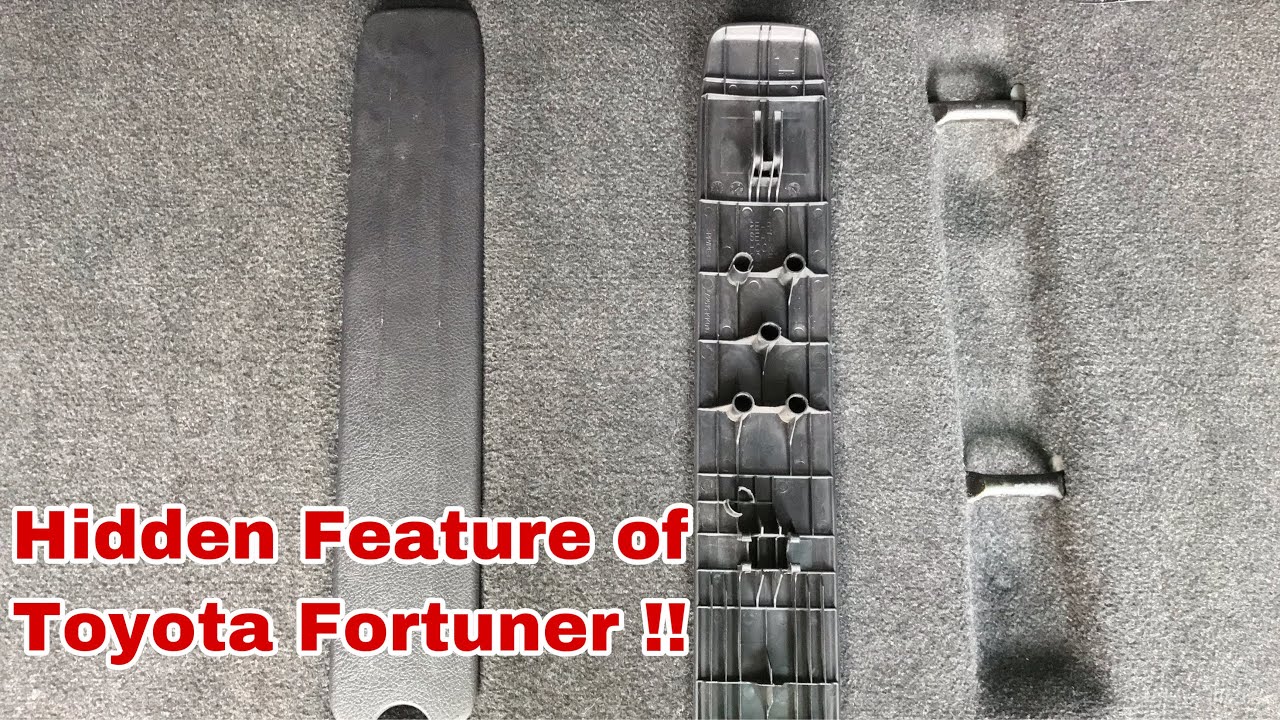 Toyota Fortuner : Hidden Feature