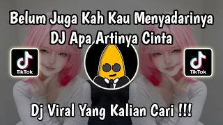 Download lagu DJ APA ARTINYA CINTA | BELUM JUGA KAH KAU MENYADARINYA VIRAL TIKTOK TERBARU 2026 !!!