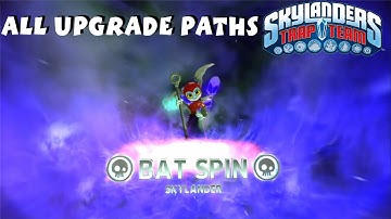 Skylanders Trap Team - Bat Spin Top and Bottom Upgrade Paths