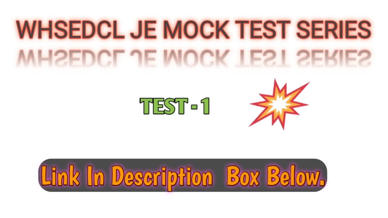 WBSEDCL  Recruitment 2025 | Mock Test Series 😊 | Test - 1🤩🤩|