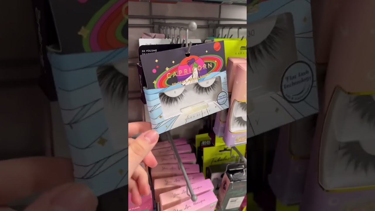 My fav affordable lashes are hands down the kara beauty at 