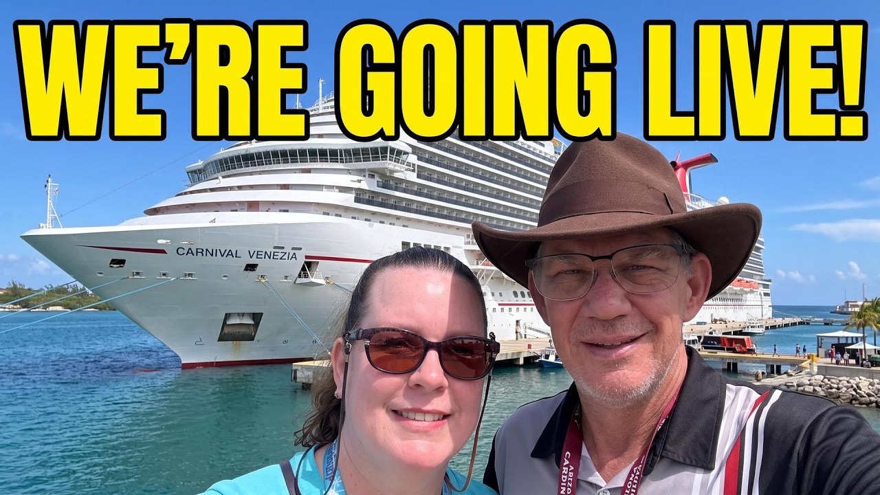 We Board Carnival Venezia — Embarkation Day LIVE From the Port