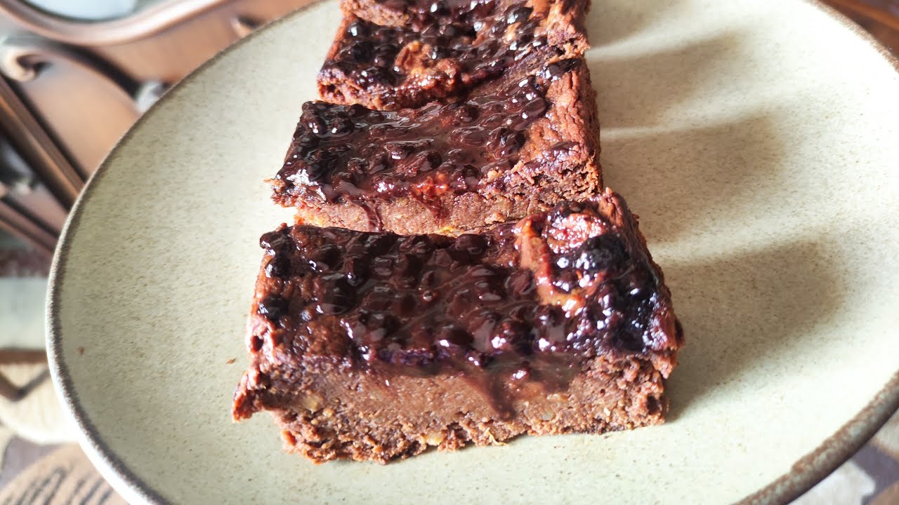 جاتوة موس الشوكولاته بدون اي نوع دقيق أو مادة دهنيه أو سكر 😊 براونيز البطاطا الصحيه