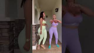 Hot Two Girl Big Booty Twerking 🍑 💞✨ #Shorts #TikTok