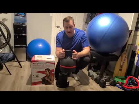 Bowflex 840 Adjustable Kettlebell video review by Scott