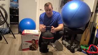Bowflex 840 Adjustable Kettlebell video review by Scott