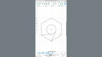 How to Draw Tangen Line (p,c) - Librecad Design #excel #cad #tutorial
