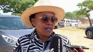 Deputy Minister Pinky Kekana Visits The Human Settlement Project In Vingerkraal, Bela Bela