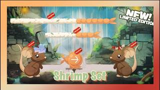Transformice: Shrimp Set & Giveaway #213!