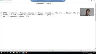 1 - Performance Tools - ST05(Performance Trace) Part1