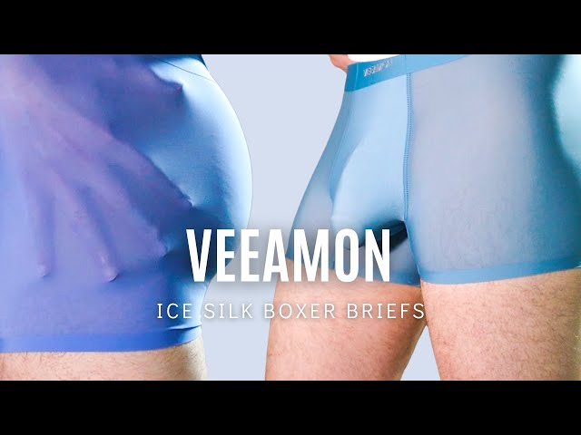 VEEAMON Ice Silk Boxer Briefs