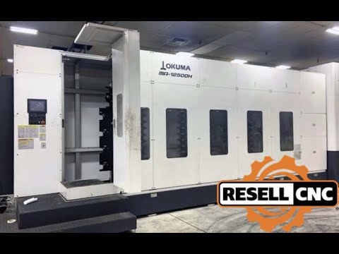 2014 Okuma MA-12500H CNC Horizontal Machining Center w/ (2) Pallet Changer