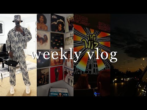 Weekly Vlog OOTD THE WIZ Play Movie Premiere New Music Car Chit Chats And More