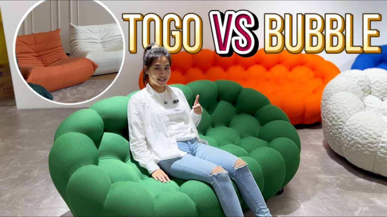 Togo Sofa vs Bubble Sofa  Which Iconic Design Is More Comfortable