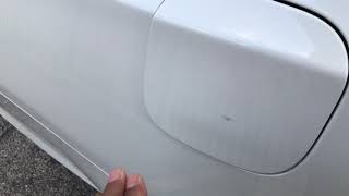 Chevy Malibu - How to open Fuel Door